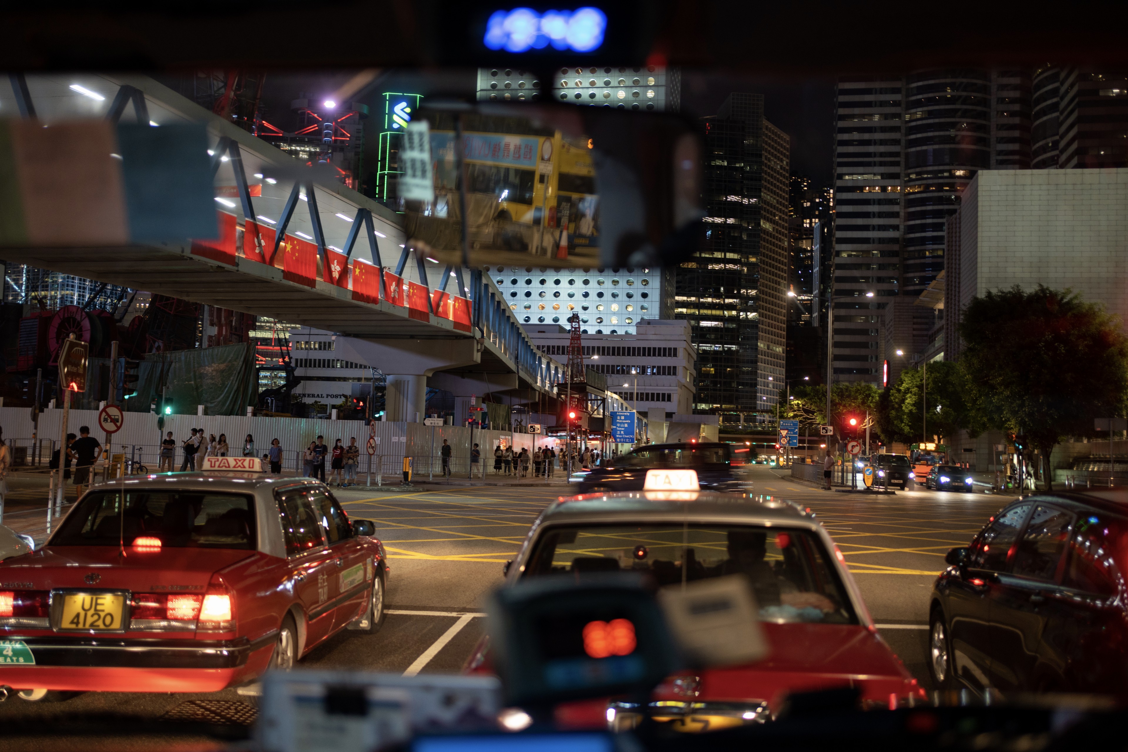 香港夜晚的街道