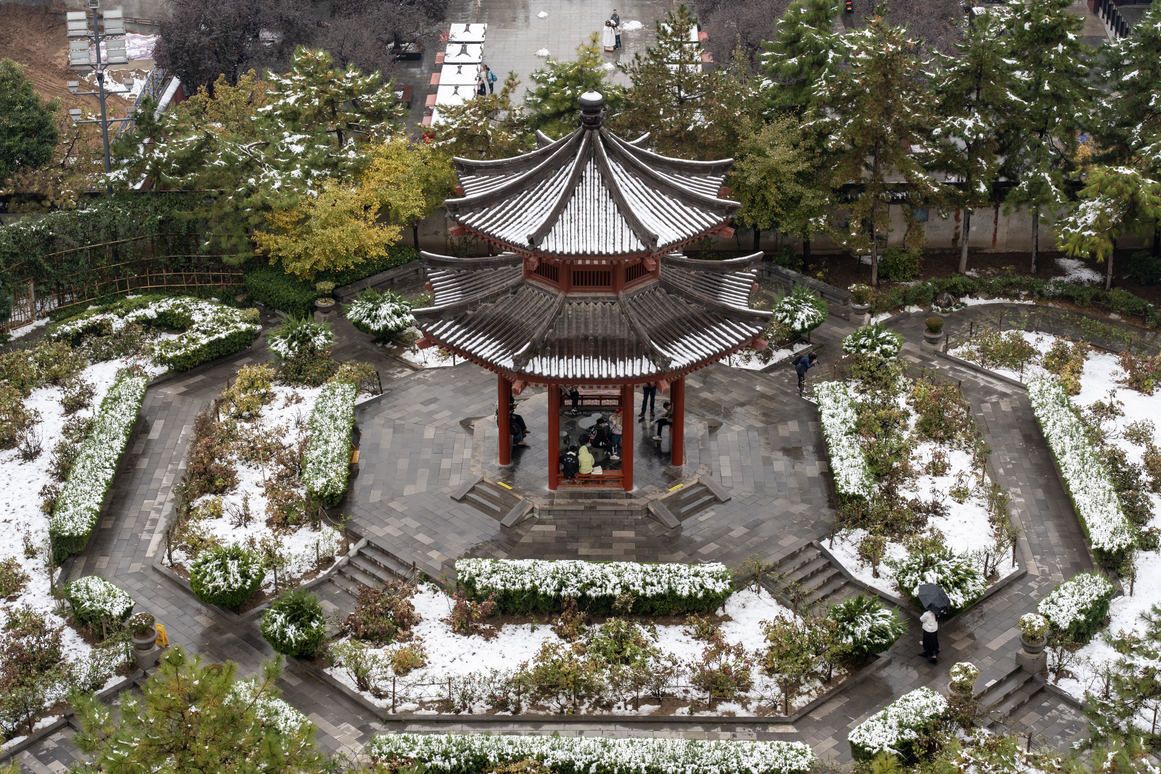 大慈恩寺内