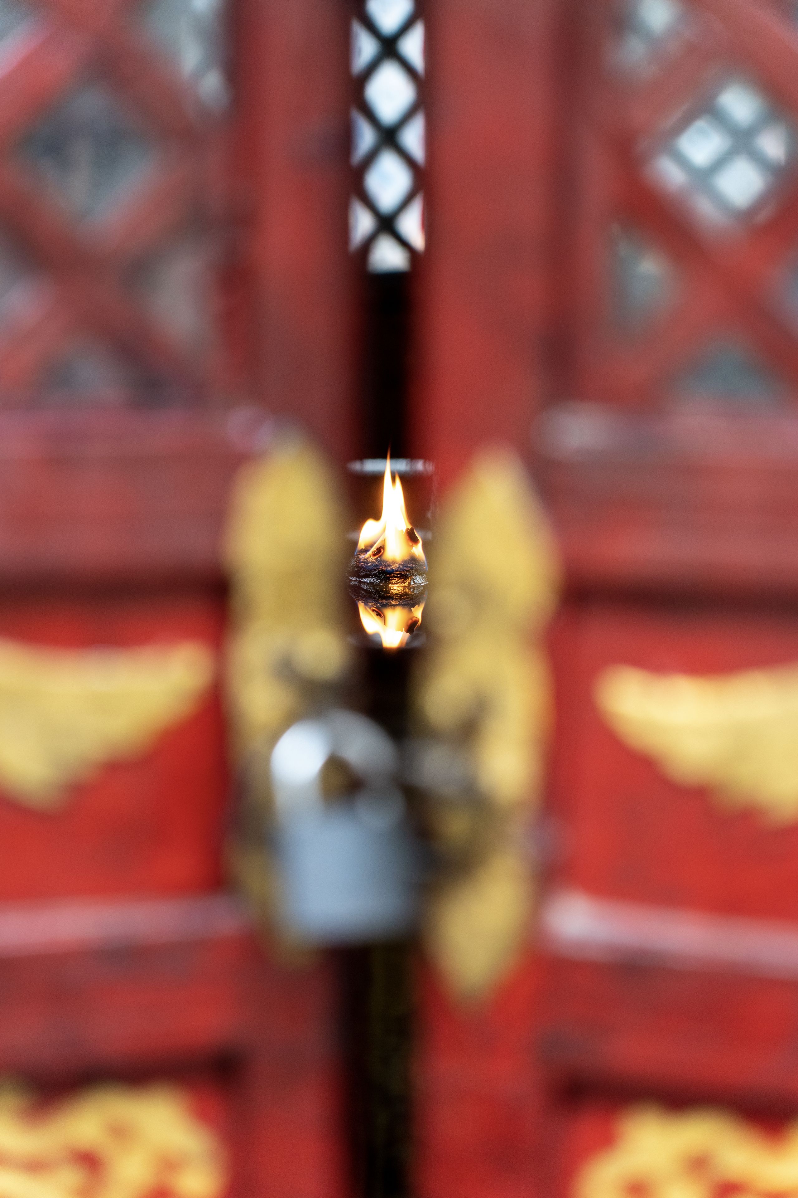 广仁寺万年灯